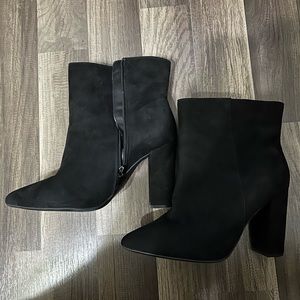 Just Fab Rosamund Booties size 12 w